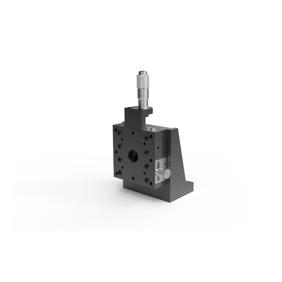 Z轴交叉滚柱式手动位移台 台面尺寸60x60mm 行程±6.5mm