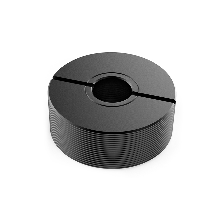 SM1外螺纹转小透镜转接件 安装镜片尺寸10mm 内螺纹M11x0.5