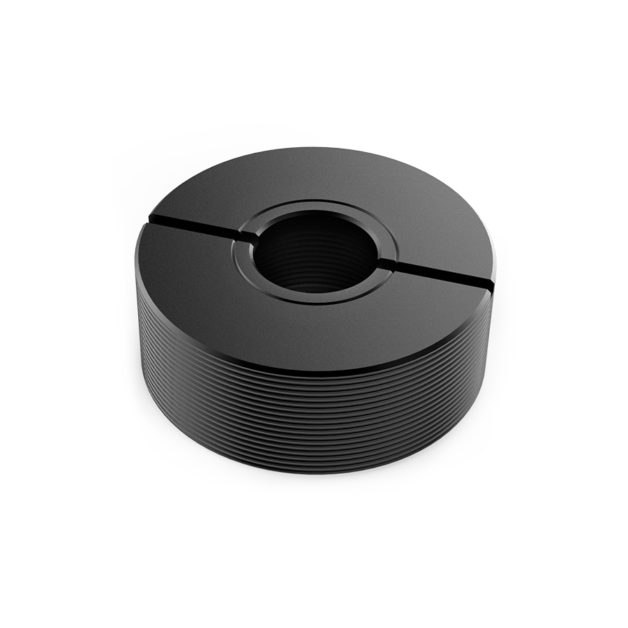 SM1外螺纹转小透镜转接件 安装镜片尺寸11mm 内螺纹M12x0.5