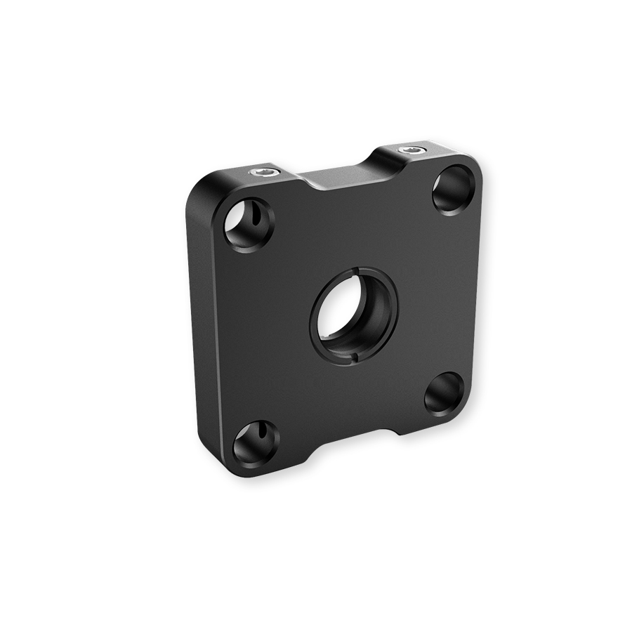 30mm笼式安装板 夹持尺寸φ12.7mm 压圈固定
